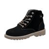 Fashion Zapatos Mujer Tacon 2024 Bota Feminina Salto Fashion Women Boots Round Head Lace-up  Boots Leisure Shoes Tenis Feminino966