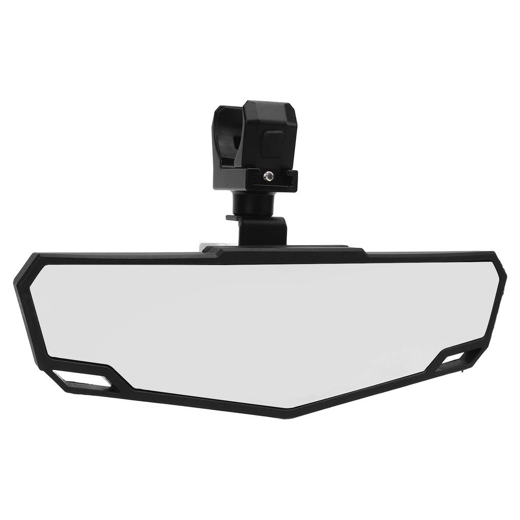 UTV Rear View Mirror Shockproof Wide Angle HD Center Rearview Mirror 1.5in to 2in Roll Bar Mount Replacement for