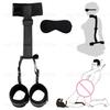 Adult Erotic Sex Toys For Women Couples Slave Neck Collar Handcuffs SM No Vibrator Bondage Blindfold Collar Restraints Sex Shop