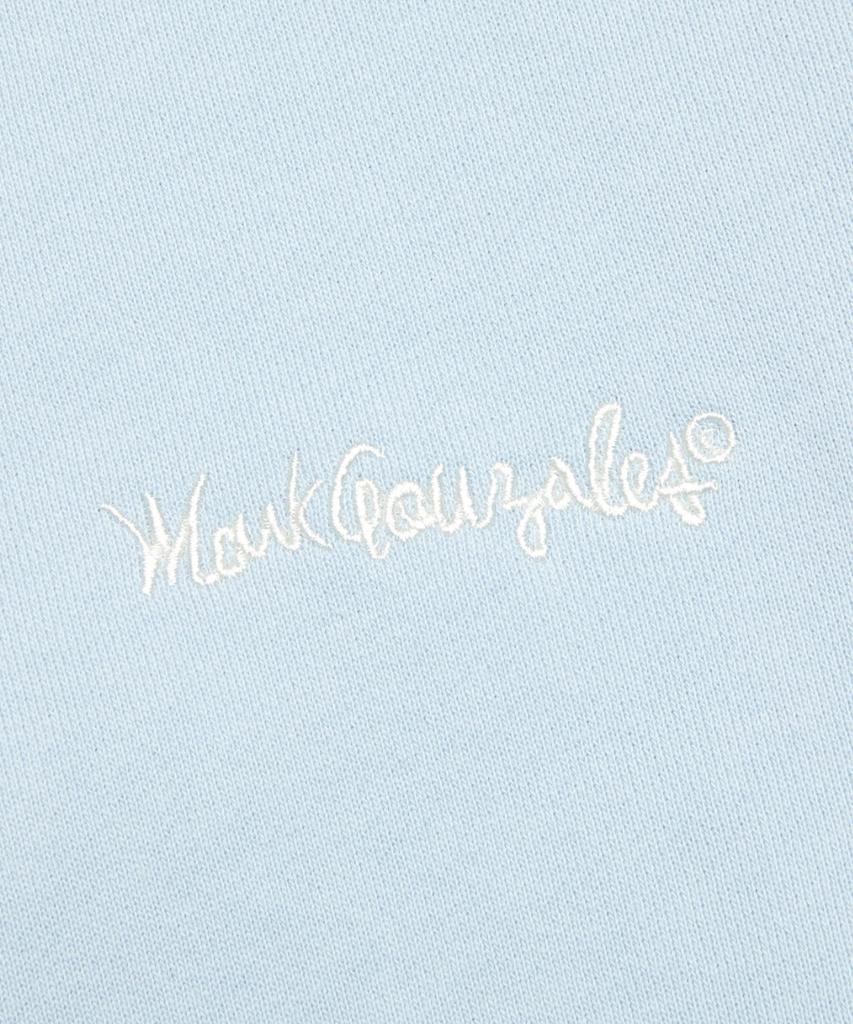 Mark Gonzales Свитшот с логотипом и подписью - Небесно-голубой
