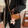 Korean Fashion Retro Small Square Bag Women's 2025 Spring New Niche Design Portable Small Bag Versatile Messenger Bag