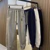 Thick Letter Embroidered Casual Sweatpants Are Simple Versatile Comfortable and Suitable for Both Men and Women