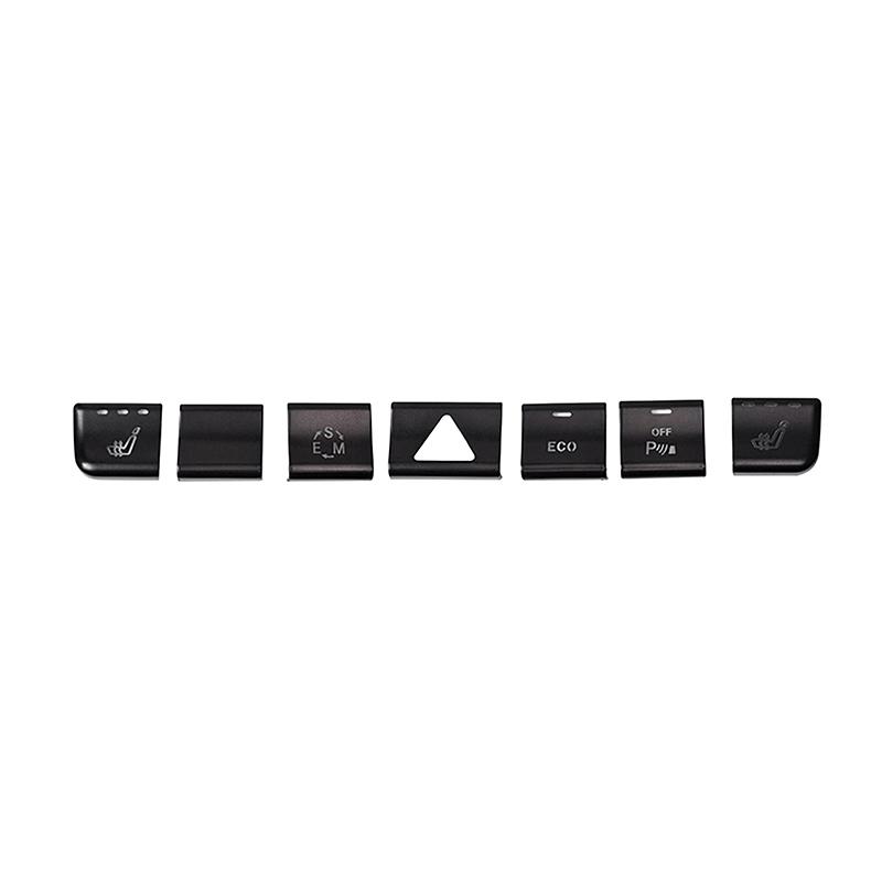Car Console Air Conditioner Function Buttons Trim Sticker For Mercedes Benz GLA X156 CLA C117 A B Class W176 W246 2013-2017