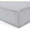 Fitted Sheet - SERENA - 180x200 Cm - 100% Cotton - Pearl Color - Pocket 25 Cm