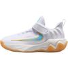 Giannis Immortality 4 PS White Aquarius Blue Kids Sneakers Team-Gold IH7665-100