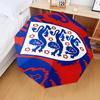 1PC England Football Crest Printed Umbrella Folding umbrella, automatic umbrella 8-Frame for Travel, camping Fan gifts Christmas Gifts