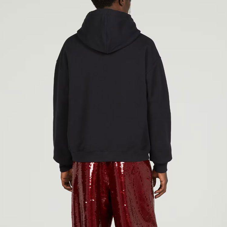 Gucci Толстовки Мужские Черные С Капюшоном Несъемный Умеренный 700120-XJFL9-1152
