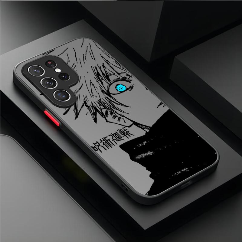 Сукуна Jujutsu Kaisen Годжо Крутой Чехол Для Samsung Galaxy S25 S24 S23 Ultra S22 S21 Plus FE A56 A36 A26 A16 A06 A15 A25 A35 A55 5G