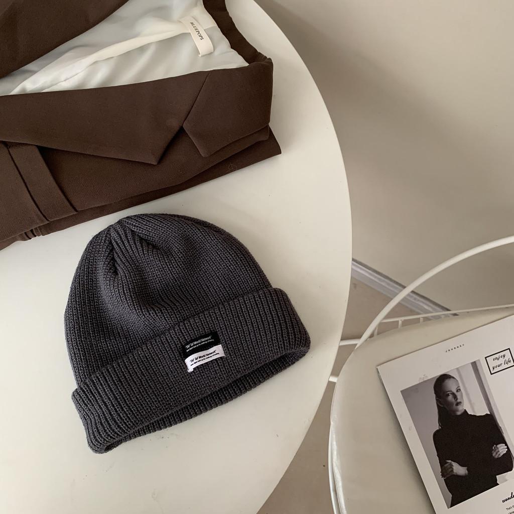 Korean Knit Highquality Beanie For Women Perfect For Cold Weather Warmth