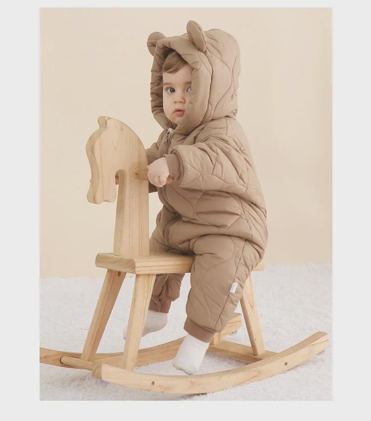 Индивидуальные стеганые детские комбинезоны из хлопка на осень/зиму