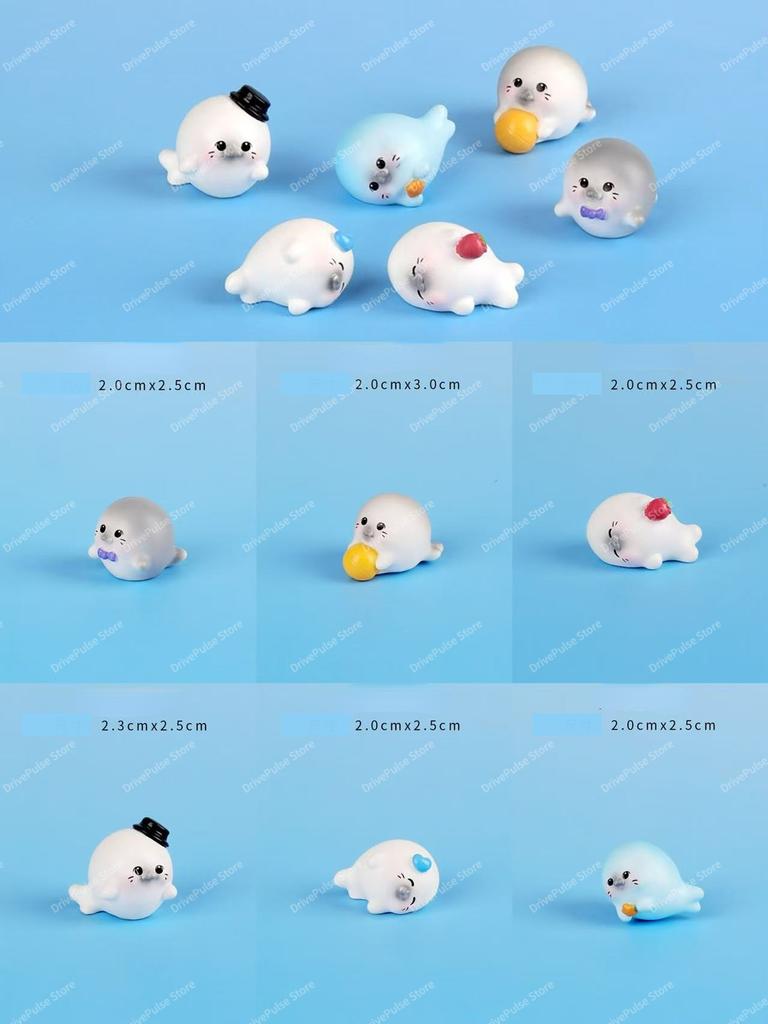 Mini Chicken Car Decor Accessories - Cute Dashboard/Rearview Mirror Charm, Fairy Garden Auto Gift, Interior Ornament