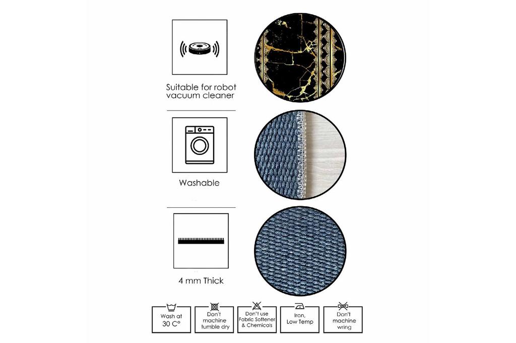 Декоративные напольные коврики специального дизайна современные с узором Нескользящая моющаяся основа