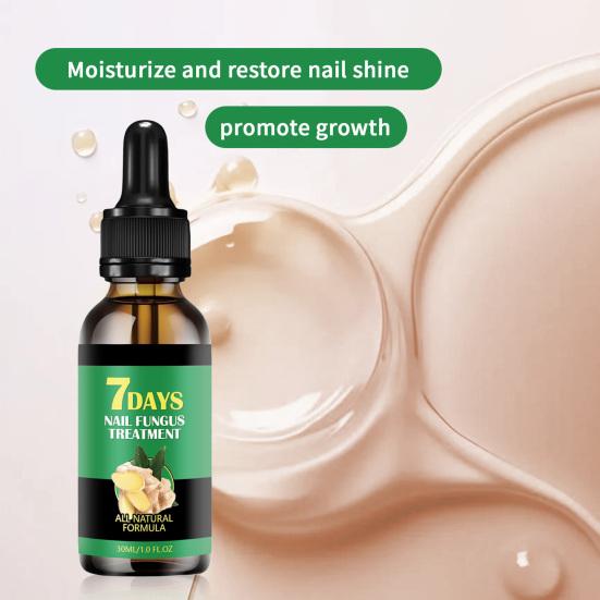 30ml Nail Growth Serum Ginger Nail Treatment Nail Growth Repair Essential Oils