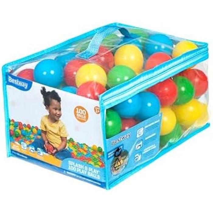 Игровые шары - BESTWAY - Splash & Play™ - 100 мячей - Диаметр 5,85 см - Разноцветные