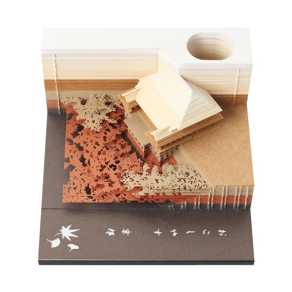Customized Creativity Cute House Model Custom 3D Memo Pad Sticky Note Notepads Tear Promotional Memo Pads Stationery