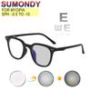 TR90 Frame Myopia Glasses Photochromic Or Blue Light Blocking Lenses Men Women Nearsighted Astigmatism Prescription Custom UF71