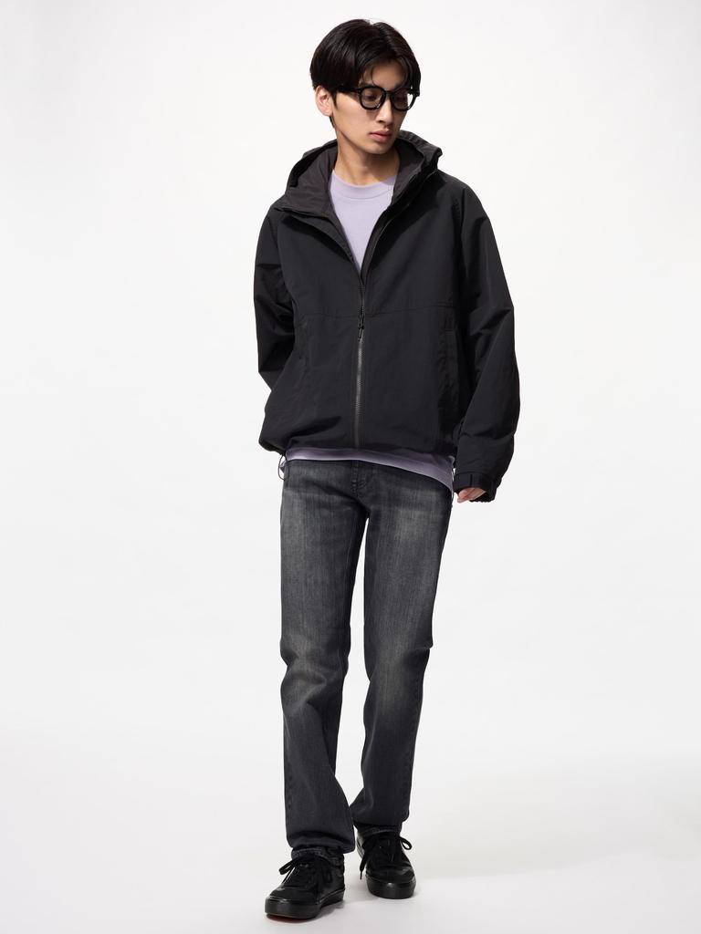 Uniqlo Японские узкие прямые джинсы длинные
