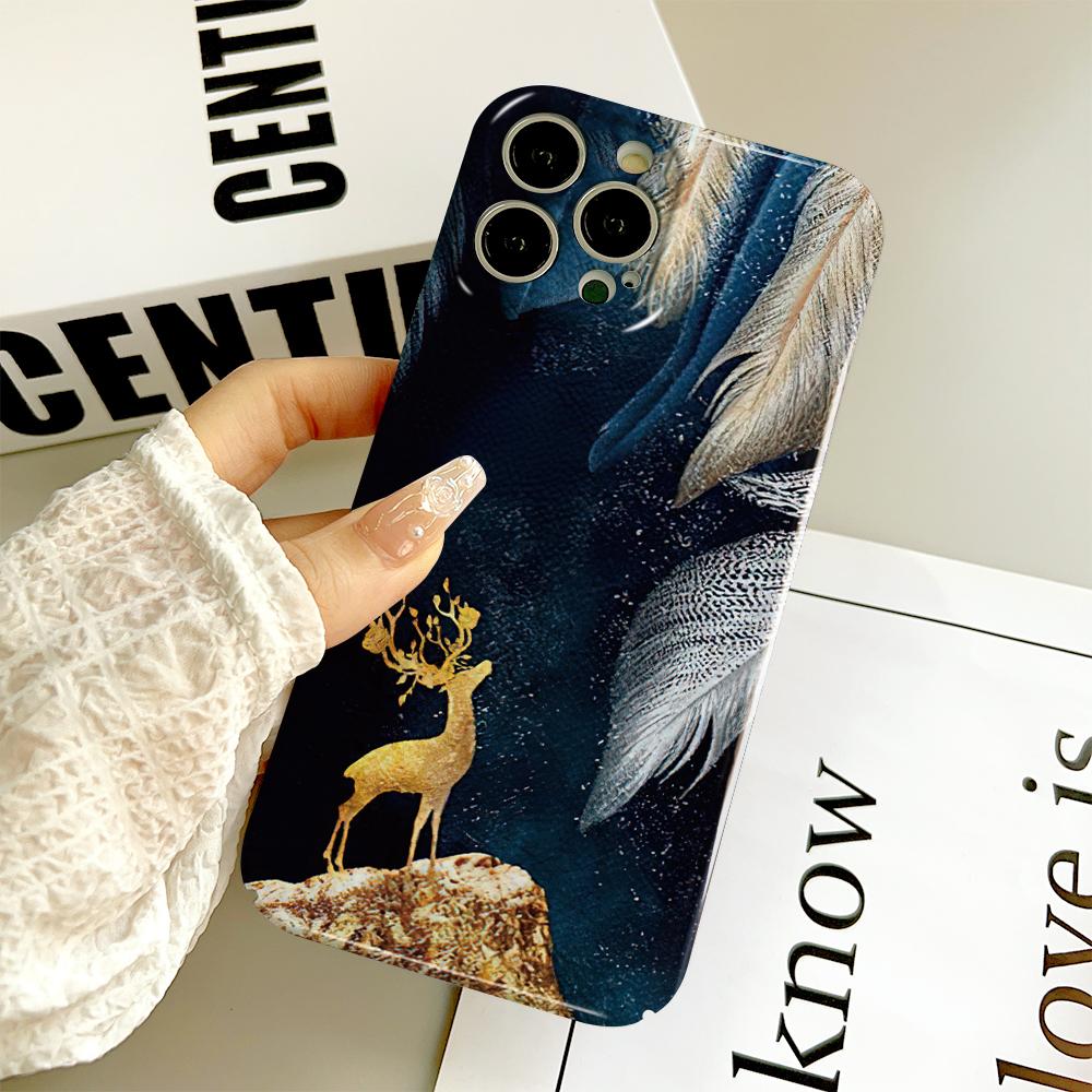 Универсальный чехол для телефона с пленкой и мультяшным модным дизайном, твердый чехол с полным покрытием, защитный чехол для камеры для iPhone, Samsung, Xiaomi, Poco, Redmi, Huawei, Honor