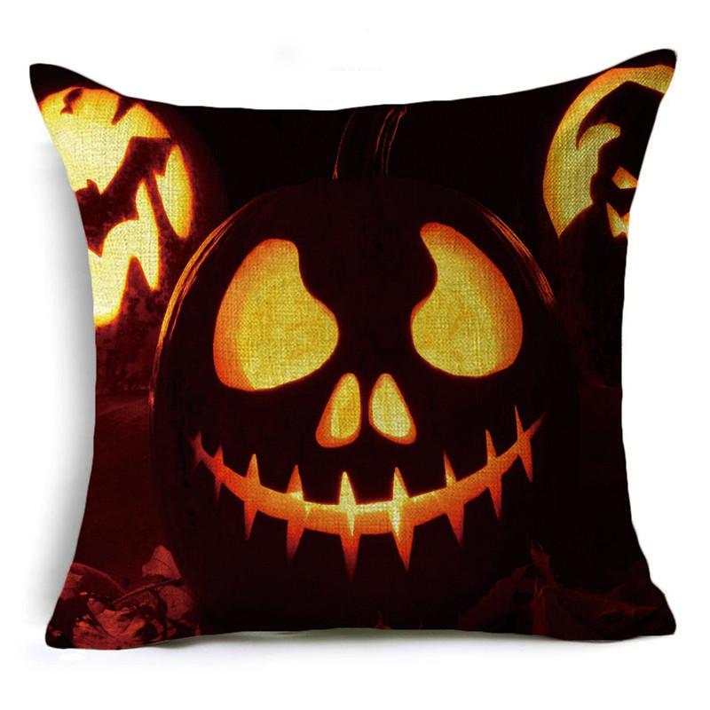 Halloween Horror Collection Themed Pillowcase Holiday Gift Party Decoration Sofa Cushion Cover 40*40cm/45*45cm/50*50cm