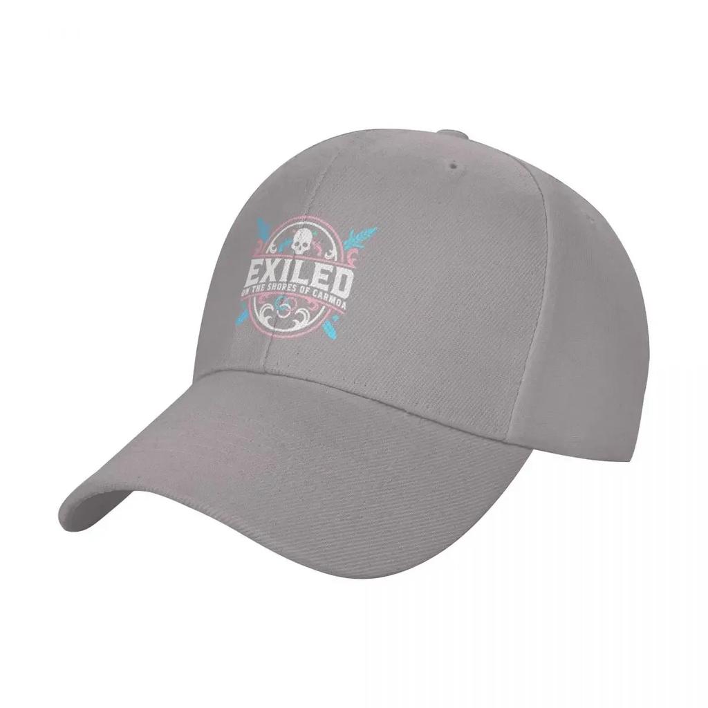 Exiled Logo- Trans Pride Baseball Cap derby hat Hat Unisex Luxury birthday sun hat Designer Unisex Women's