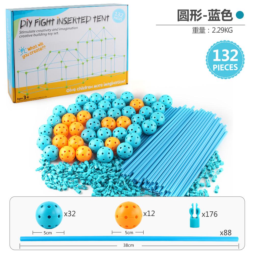 132 штуки палаток-коллажей на тему науки и образования, игровых домиков-замков, палаток для рукоделия из бусин, детских развивающих игрушек для сборки