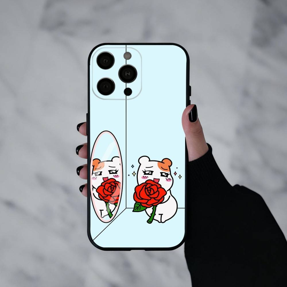 L-Lovely O-Oruchuban E-Ebichu Phone Case For iPhone 17pro,16,15,14,13,12,11 Plus,Pro Max,XS,Soft Silicone Black Cover