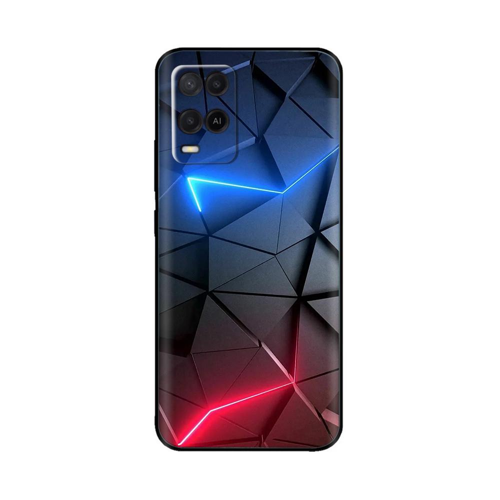 Чехол для OPPO A54 CPH2239 2021 Милый задний чехол Силиконовый мягкий ТПУ чехол для телефона Для OPPO A54s A 54 OPPOA54 S Чехлы Защитные