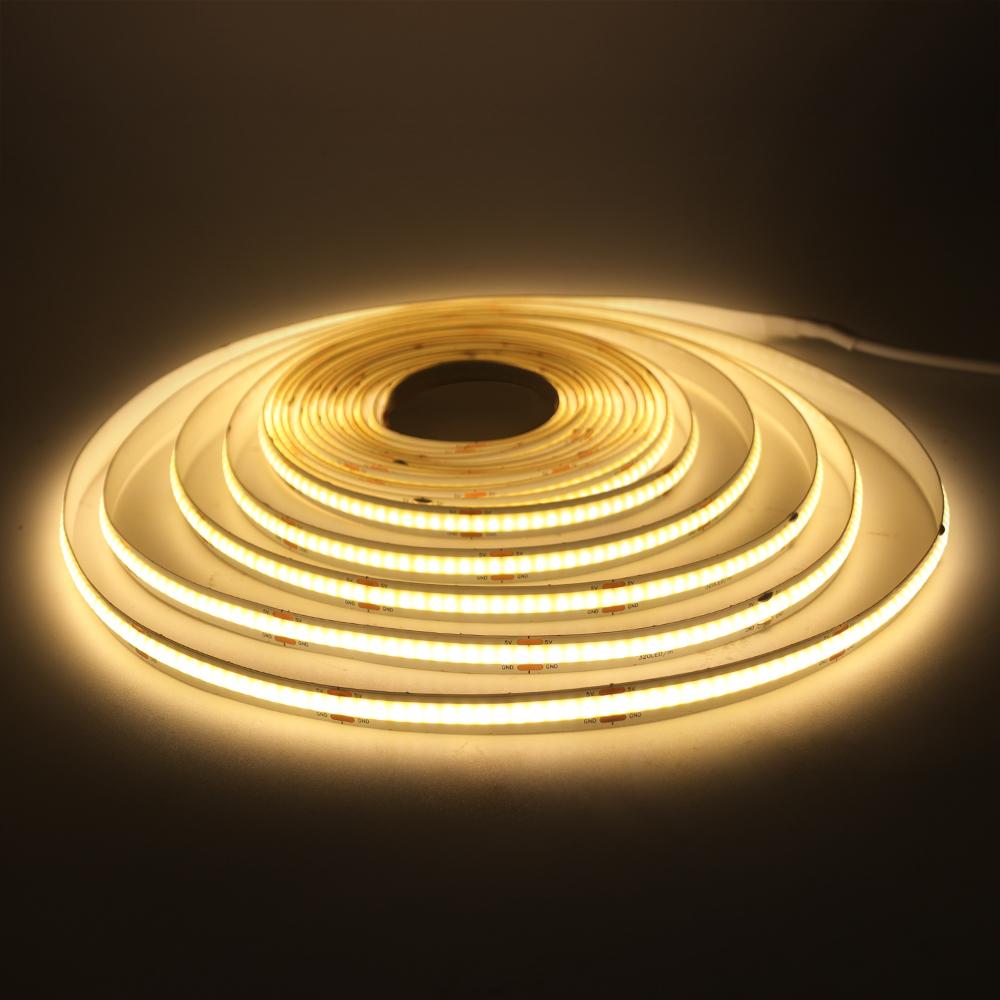 Motion Sensor COB Led Light Strip Battery 3mm 5mm 8mm PCB Width Under Bed Lamp For Cabinet Wardrobe Kitchen Stairs 1M 2M 4M 5M