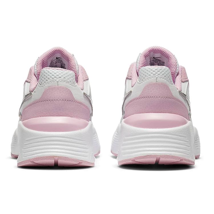 Nike Air Max Fusion Синтетическая кожа Ретро Сетка Низкий верх Детские кроссовки для бега Детские кроссовки для бега Розовый Белый CN8568-100
