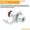 UXCELL Fuel Pressure Regulator Fuel Pump Regulator for Kia Picanto 06-11 No.3530107000