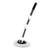 Curved Rod Car Wash Mop Soft Bristle Three-section Telescopic Degree Car Wash Strong Absorption 90 Water Brush Rotation P1Q1