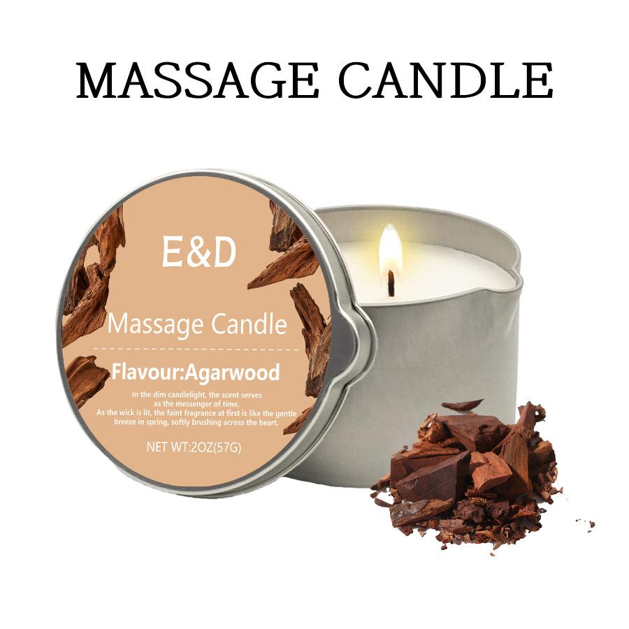 1pc Massage Oil Candle, Spa Essentials,Hydrating & Soothing, Relieving Dry Skin,Amazing Gift for Menor Women/2oz