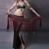 Belly Women Dancing Costume Chain Belly Dance Skirt Scarf Hip Wrap Belt Waistband Tassel Waist Chain