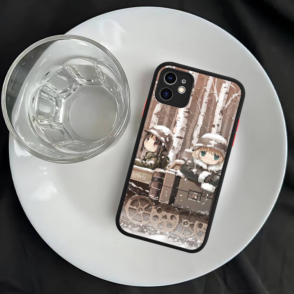 Anime G-Girls Last Tour Movie For iPhone 16 15 14 Plus 13 12 11 Pro Max X XS MAX Translucent Matte Shockproof Cover