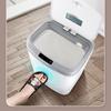 White Color Smart Sensing Trash Can 16L Capacity Infrared Automatic Motion Sensor Bathroom Trash Can