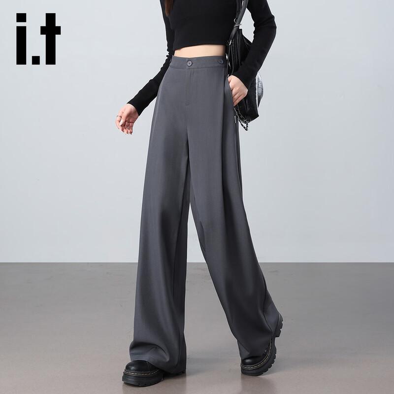 Женские брюки Izzueit свободного кроя с прямыми штанинами