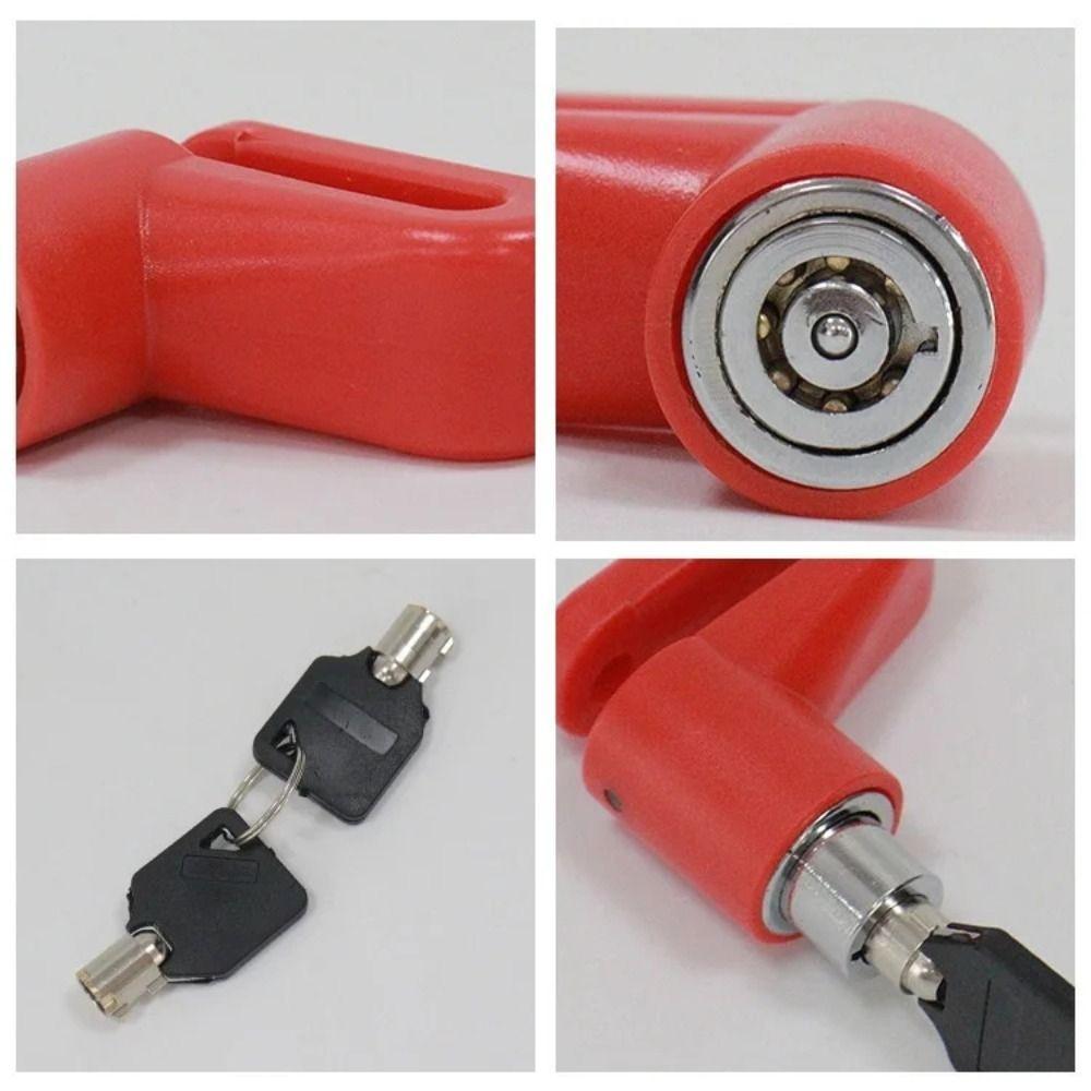 Mini Size Bicycle Disc Brake Lock Steel Wire Anti Theft Lock Portable Bike Lock Bicycle