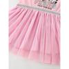Foreign Trade Summer Girls' Dress Pure Cotton Mesh Short-Sleeved Princess Dress Kidsren's Baby Fashionable and Cute Cartoon