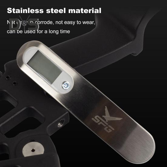 Весы для стрельбы из лука, цифровые весы, высокоточные ручные весы для измерения силы натяжения лука со светодиодным дисплеем до 110 фунтов