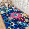 Cute T-Takashi Flowers M-Murakami Door Mat Nordic Style Bedroom Living Room Doormat Home Balcony Anti-Slip Alfombra