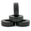 RC Crawler Rubber Tires RC Car Tires 4pcs Replacement for 1/14 Tamiya Tractor