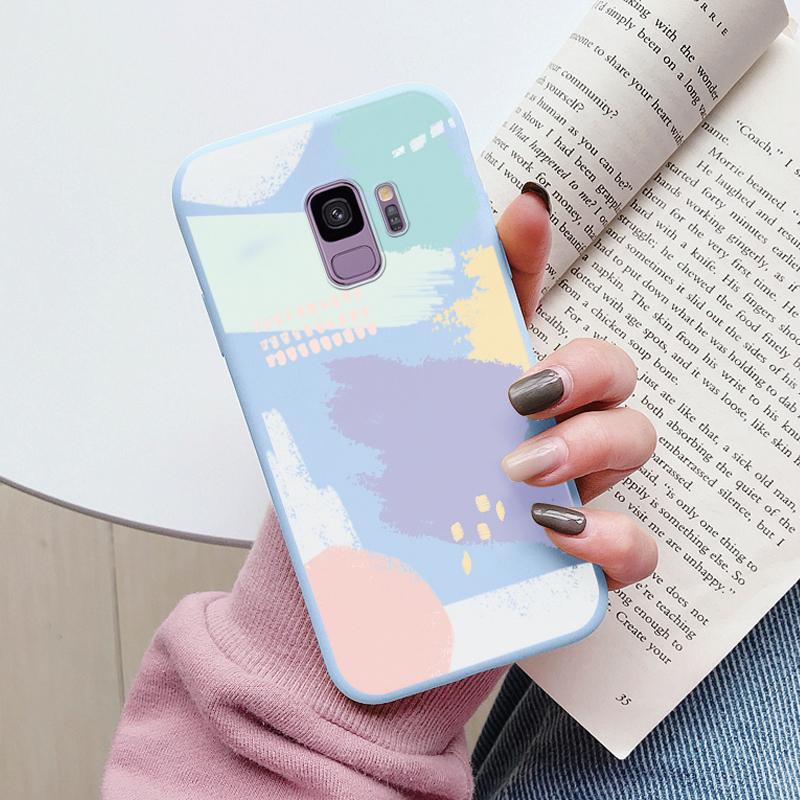 Для Samsung Galaxy S9 S 9 Plus Чехол Милые Мультяшки Сердце Кошка Мягкий Силикон Ударопрочный Чехол для Телефона Для Samsung S9 S9+ Funda Бампер