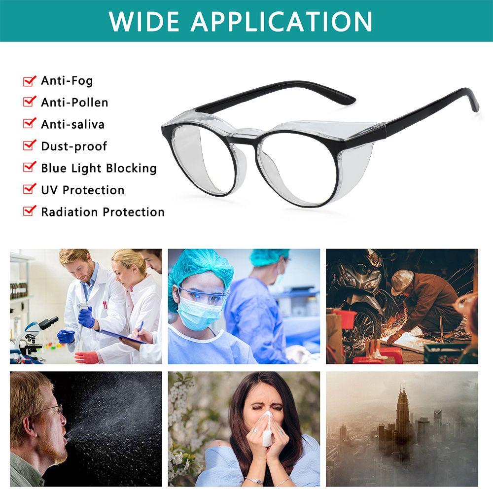 Защитные очки, защитные очки против слюны, противотуманные очки, защита от пыльцы, очки, блокирующие синий свет
