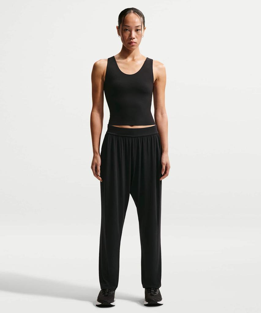 NIKE Zenby Loose Fit Mid-Rise Pants W - Black:Cool Grey / Ir1948-010