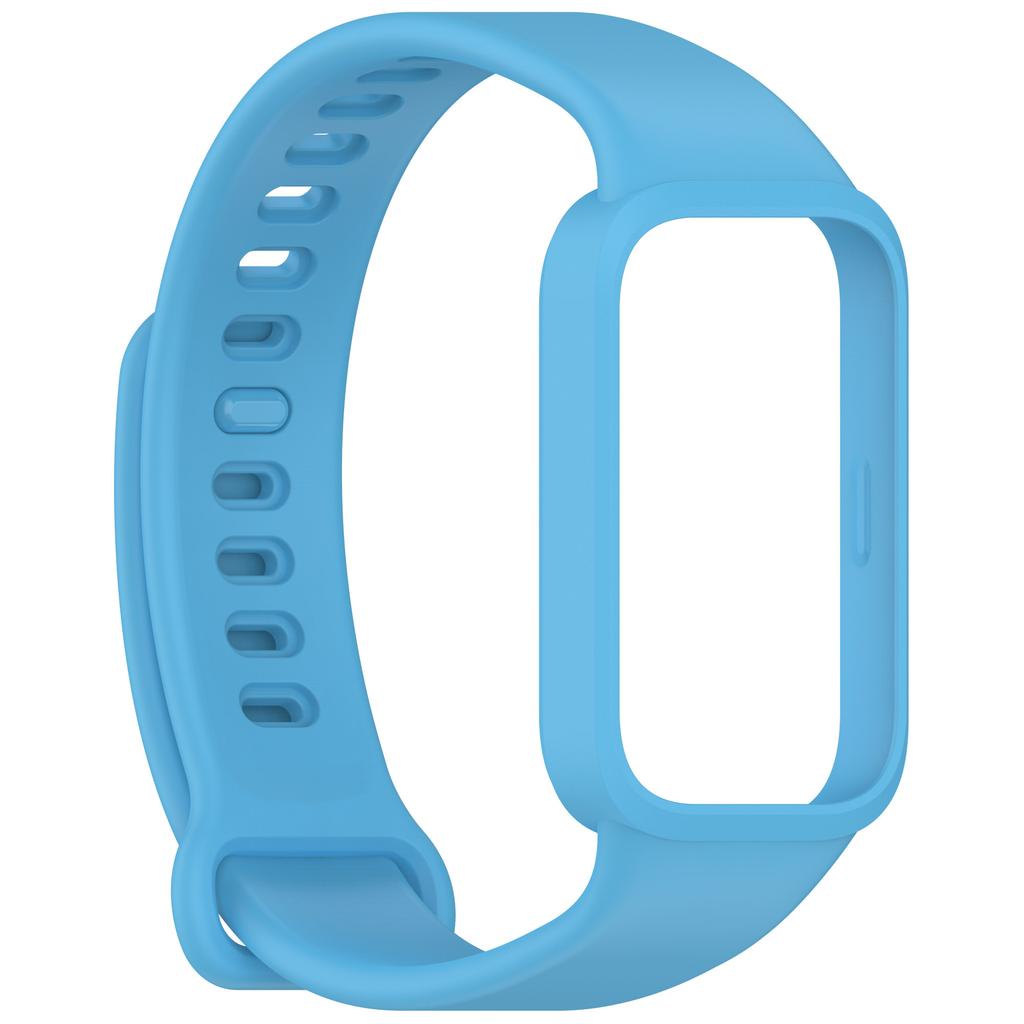 Silicone Watch Strap For Xiaomi Band 9 Active Original Replacement Watchband Correa Accessories for Redmi Band 3 Sport Bracelet