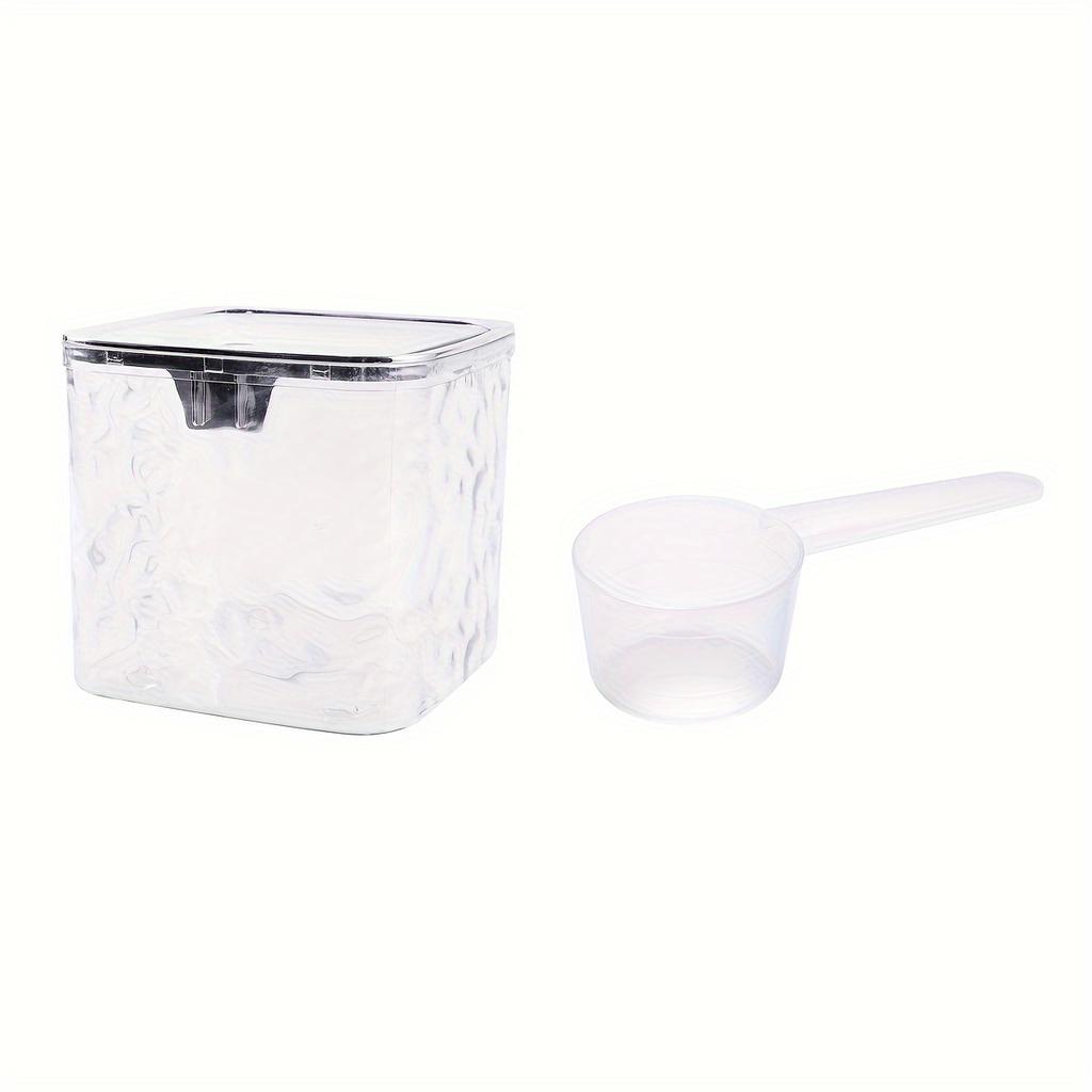 1 шт. Контейнер для стирального порошка с дозатором для стирального порошка с ложкой, дозатор шариков-усилителей аромата для стирки