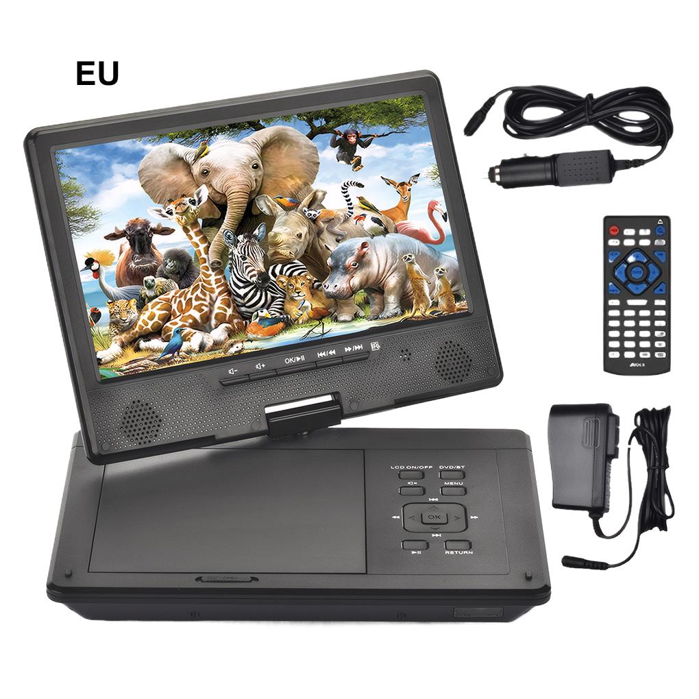12,5-дюймовый мобильный DVD-плеер Видео высокой четкости Беспроводной Bluetooth-совместимый портативный полноформатный автомобильный CD-плеер