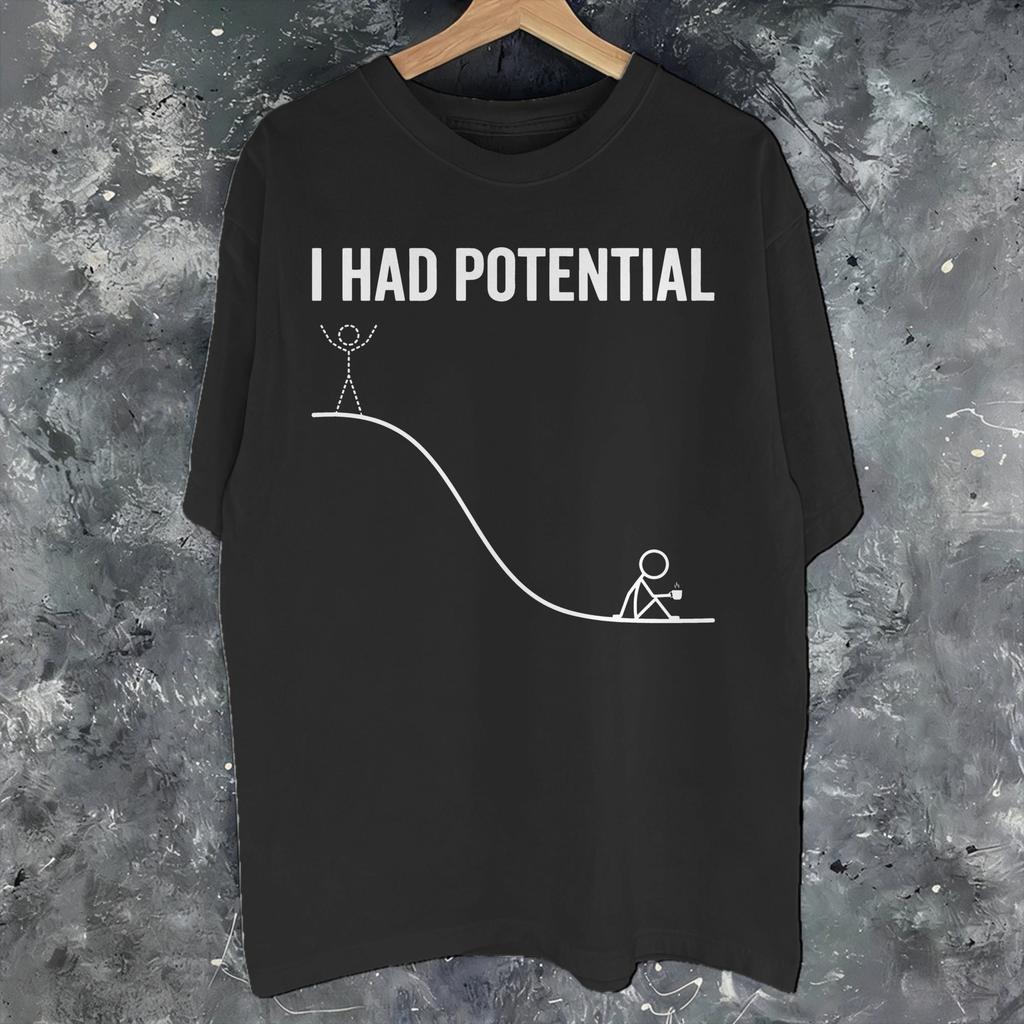 Unisex Unisex Graphic Printing Ihadpotential T Shirt Tee 100 Cotton Tshirts Clothing