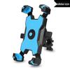 JOHORSE Adjustable Phone Holder: Tool-Free Quick Release & Stable Mount for Bikes