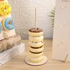 Wooden Doughnut Holder Dessert Display Rack Dim Sum Bread Sales Rack Donut Stand Birthday Party Wedding Table Decoration
